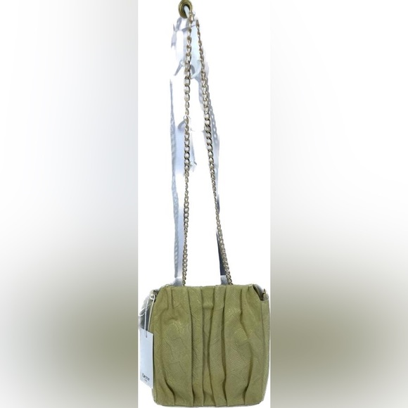Elleme Vague Pleated Snakeskin Embossed Leather SHLDR Bag.Missing Original Strap - Picture 7 of 15